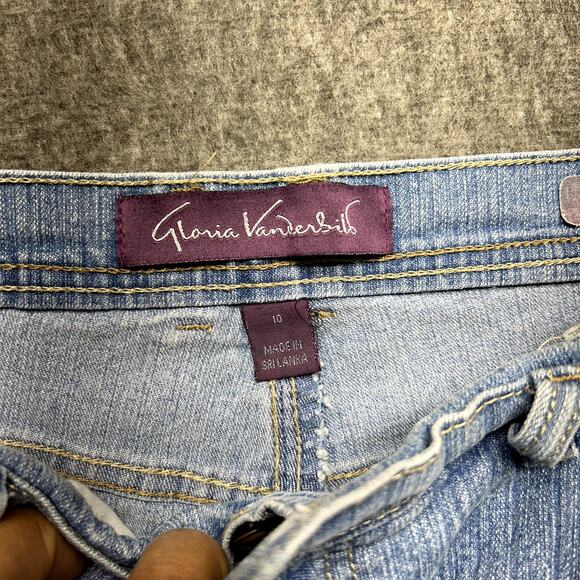 Gloria Vanderbilt Amanda Jeans Women’s Size 10 Classic Tapered Leg Light Wash - Picture 9 of 16